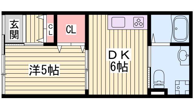 エントピアくるみⅡの間取り