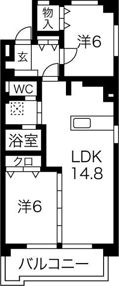 シャインスマイリーの間取り