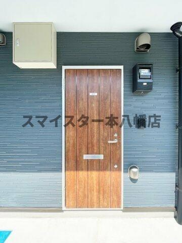 マリーナコート木更津の玄関