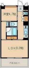 Ｋエリタージュの間取り