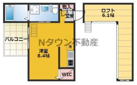 【間取り】 | エスパシオ ナカムラ | 間取りです。