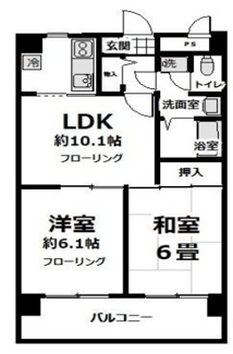【間取り】 | キクナスプリングス | 間取りです。
