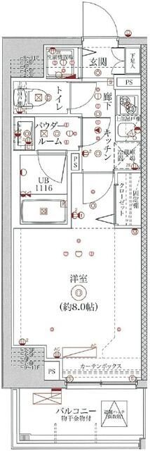 ユリカロゼ金町の間取り