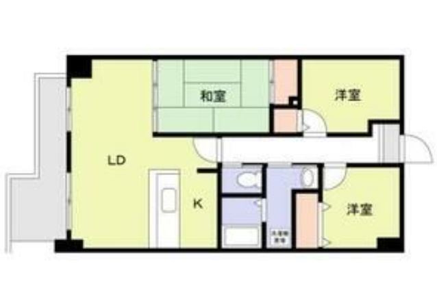 【間取り】 | パレ清水が丘 | オートロック付☆神戸市垂水区　パレ清水ヶ丘　賃貸☆