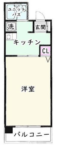 佐竹コーポの間取り