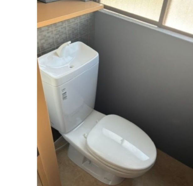 コーポスミレのトイレ|清潔感のあるトイレです