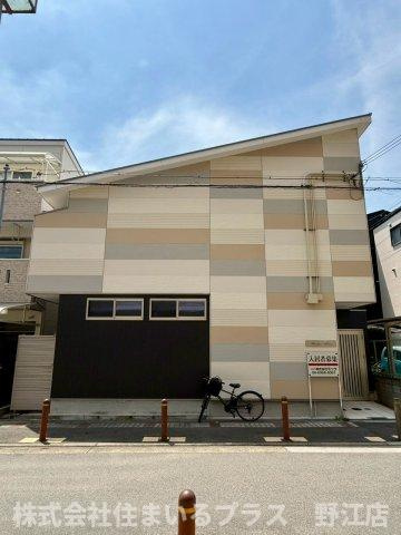大阪市城東区関目３丁目のアパートの外観
