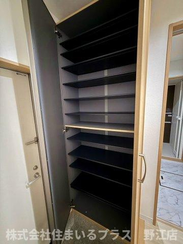 大阪市城東区関目３丁目のアパートの収納