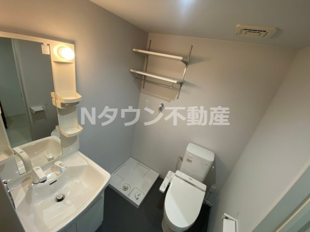 【洗面所】 | カメリア | 脱衣スペースもあります