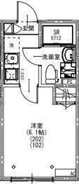 ＫＥＩＡＩ　ＲＥＳＩＤＥＮＣＥ　秋津の間取り