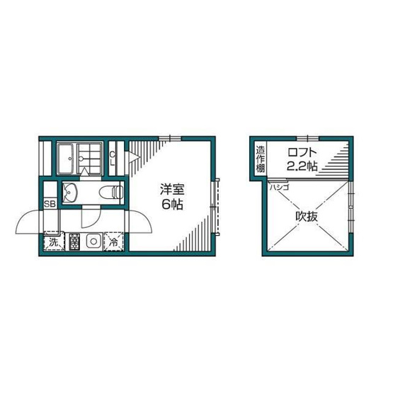【間取り】 | グランエッグス三軒茶屋Ｎ