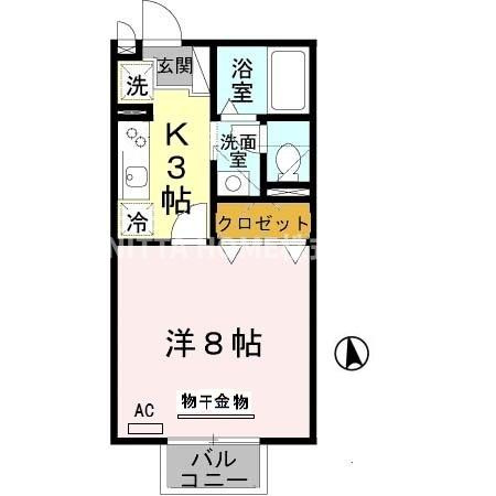宮津市字波路のアパート