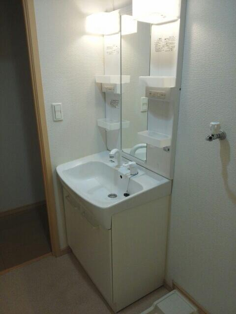 川崎市麻生区黒川の賃貸マンションの洗面所