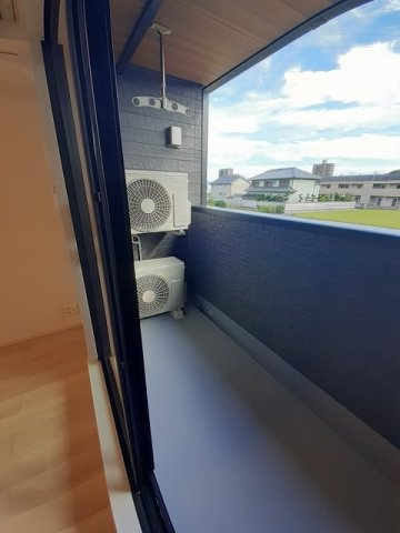 フォレスト太田のバルコニー