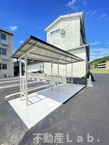 セレブ天草　B棟の駐車場