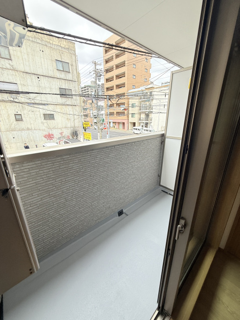 ココメゾンのバルコニー