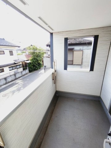 中古戸建のバルコニー