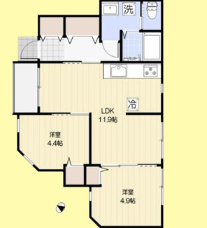 【間取り】 | アルカディア西大井 | アルカディア西大井　は三都市アース中延店へお任せください！　ご内覧可能なお部屋は物件現地お待ち合わせご案内可能です！