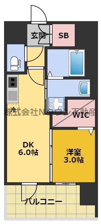 【間取り】 | エステムコート名古屋ルノン | 間取りです。