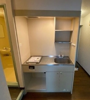 日成マンションのキッチン