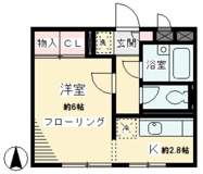 世田谷区梅丘１丁目のアパートの画像