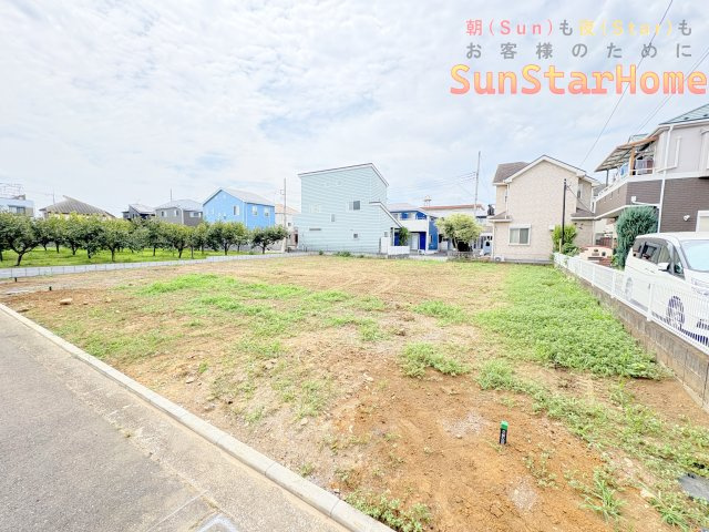 【サンスターホーム】立川市砂川町7丁目　建築条件無し売地No.3の外観