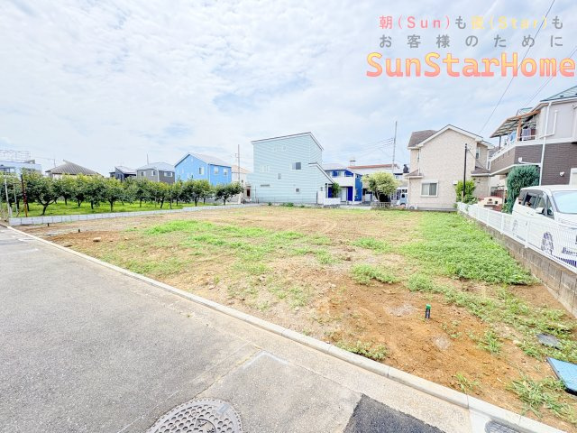 【サンスターホーム】立川市砂川町7丁目　建築条件無し売地No.3の外観