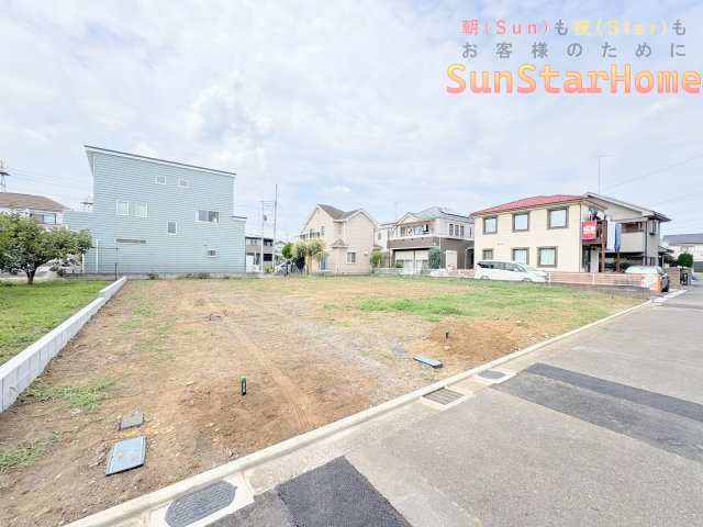 【サンスターホーム】立川市砂川町7丁目　建築条件無し売地No.3の外観