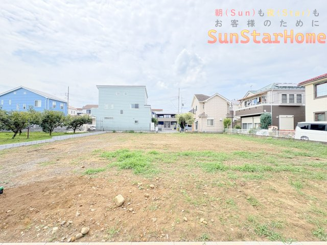 【サンスターホーム】立川市砂川町7丁目　建築条件無し売地No.3の外観