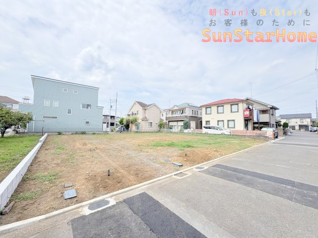 【サンスターホーム】立川市砂川町7丁目　建築条件無し売地No.2の外観