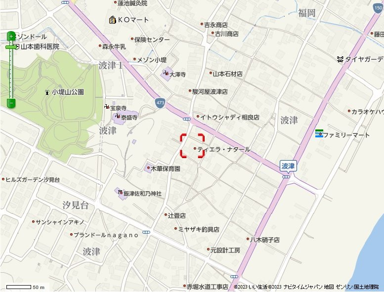 ティエラ・ナタール の地図