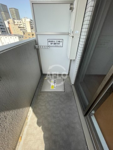 リーガル京町堀IIのバルコニー|リーガル京町堀II　バルコニー