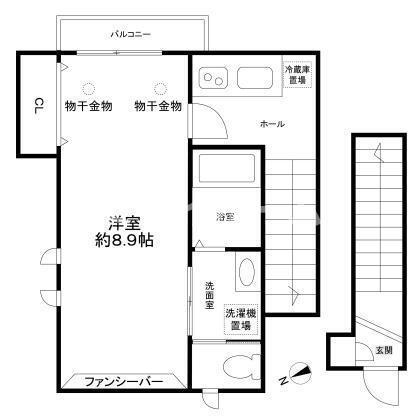 エスポア戸越の間取り