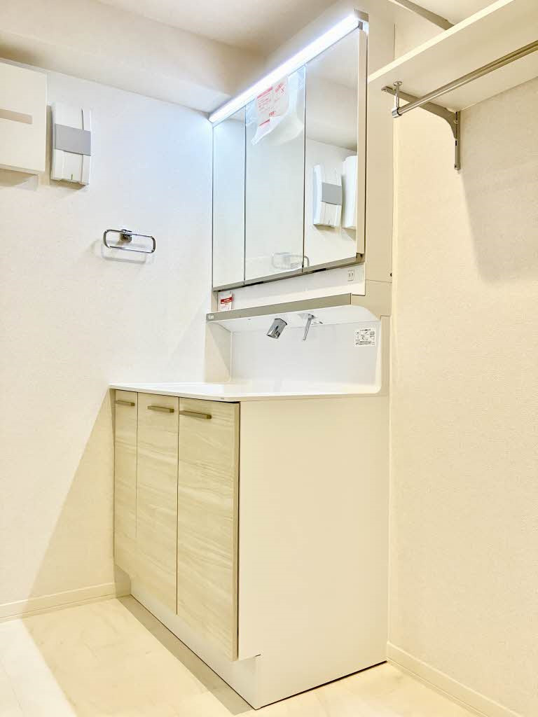 シャーメゾン鹿田本町の洗面所