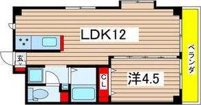 森兼マンションの間取り