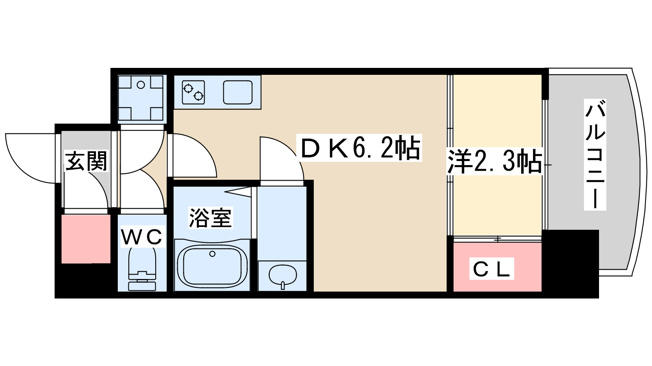 【間取り】 | セレニテ梅田北グランデ