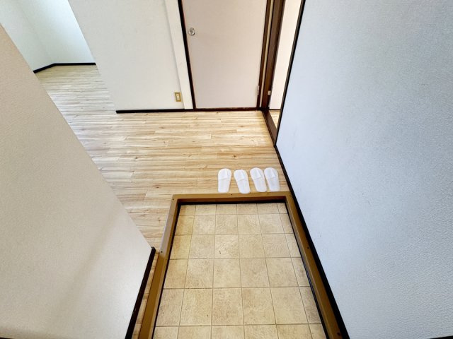 ハイツ鳥越 Bの玄関