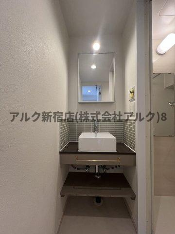 シャルマン中野坂上の独立洗面台