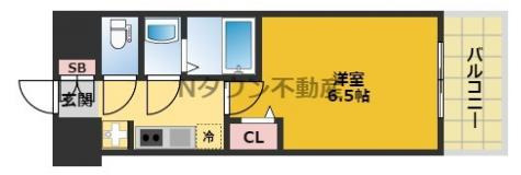 【間取り】 | エステムコート名古屋グロース | 使いやすい間取りです