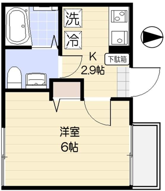 エクセラン北綾瀬の間取り