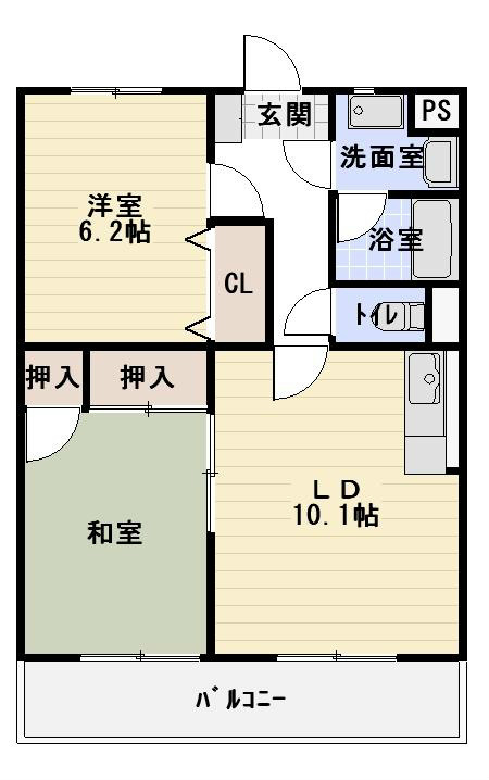 ヴィーヴルⅡ の間取り