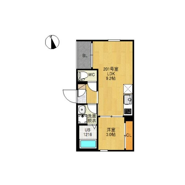 REGALEST南仙台の間取り