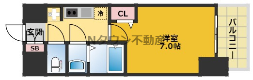 【間取り】 | エステムコート名古屋グロース | 間取りです。