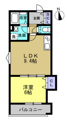 NAGAMORI新深江の間取り