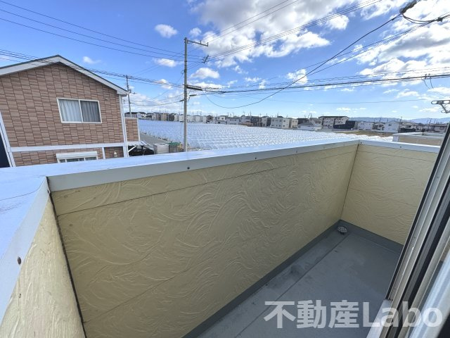 レインボータウン穂実のバルコニー