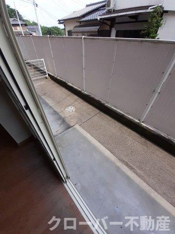 シャイニング　ローズＡ棟のバルコニー