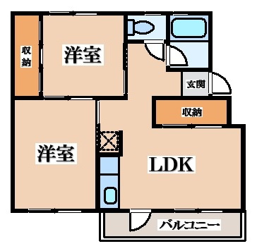 【間取り】 | 下田部団地