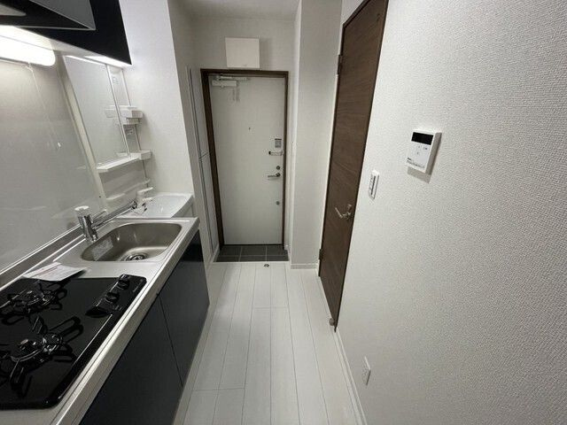 アリュール立石の玄関