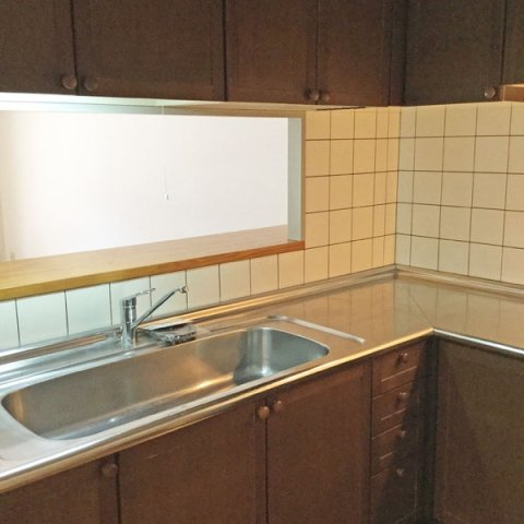 大阪市阿倍野区旭町２丁目の賃貸マンションのキッチン