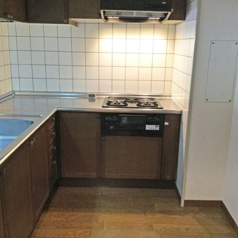 大阪市阿倍野区旭町２丁目の賃貸マンションのキッチン